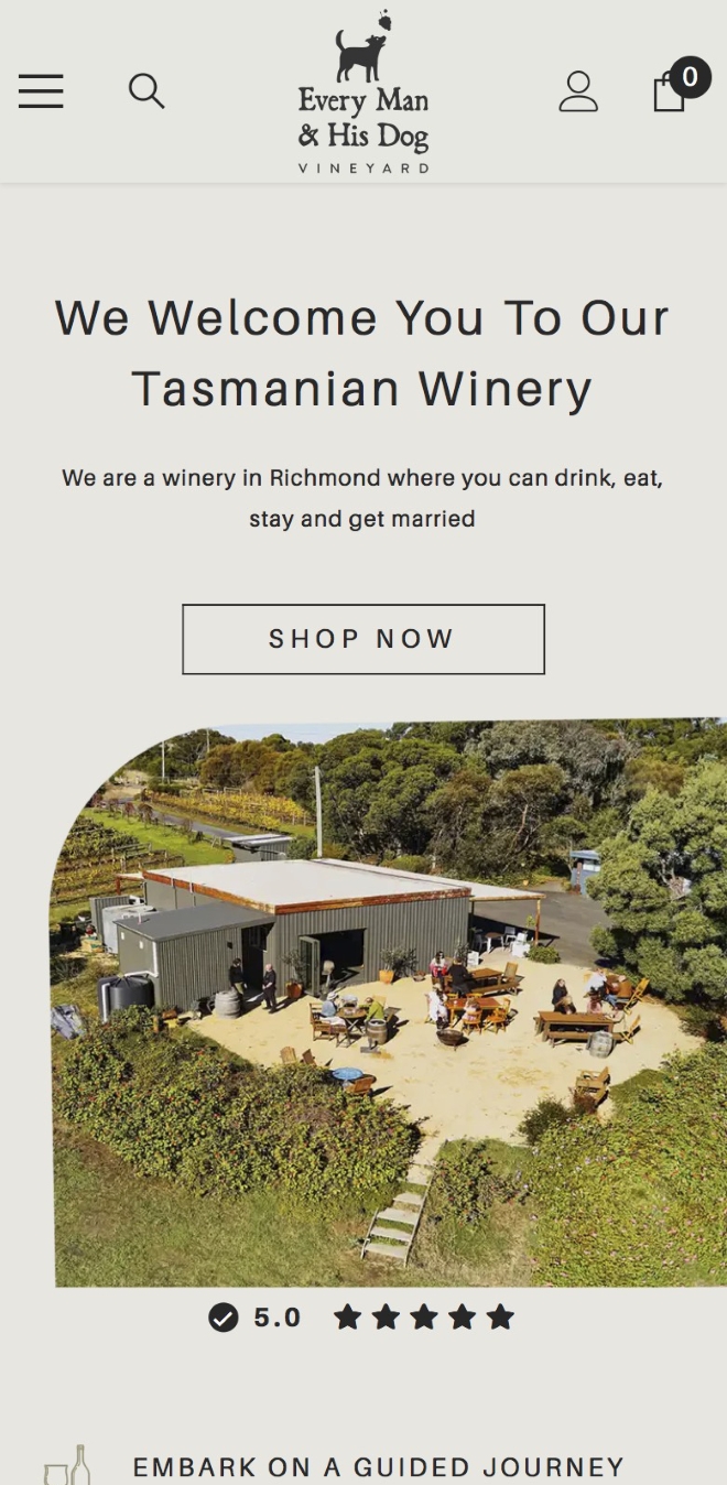 Every Man & His Dog Vineyard trusts Insiteful