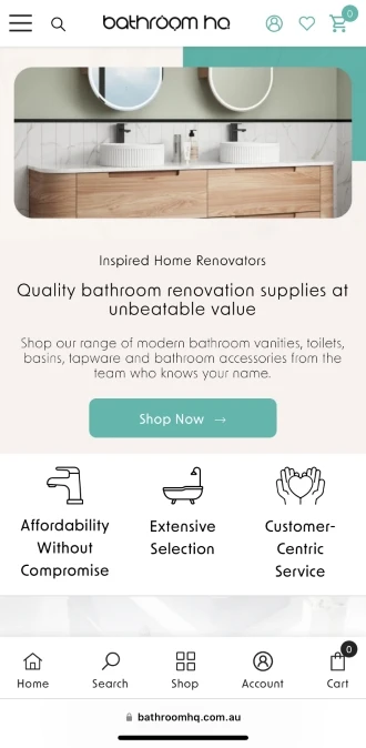 Bathroom HQ trusts Insiteful
